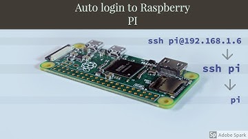 SSH password less login Raspberry PI