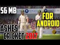 How to download ashes cricket  game