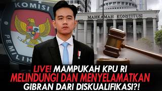 LIVE! CAN THE KPU RI PROTECT AND SAVE GIBRAN FROM DISQUALIFICATION?!
