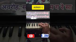 Alankar 1 | सा रे ग म प ध नि सां सरगम वाजवयला शिका | Play Sargam on Harmonium/Piano Part-4