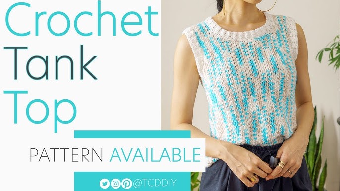 first time making a sweater vest #crochet #crochettok #fashion #diyfas