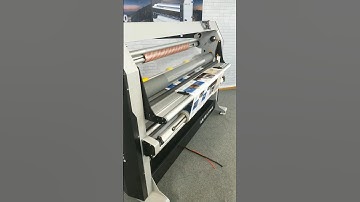 LF1700-D2Fully Automatic Laminator. The Film is Automatically Flattened. #lamination #machine #sign