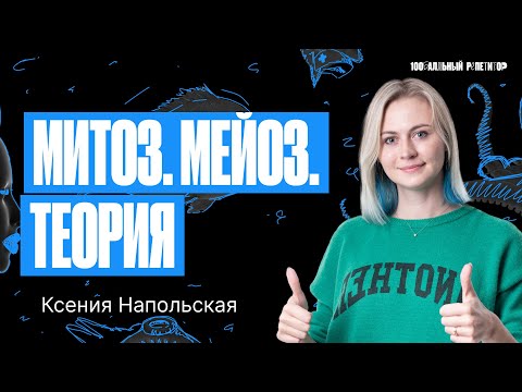 Митоз. Мейоз. Теория. ЕГЭ по биологии 2024 | Ксения Напольская