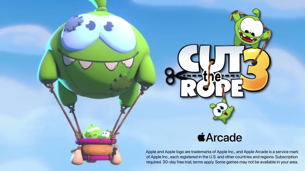 Cut the Rope 3 é lançado exclusivamente para plataformas da Apple »