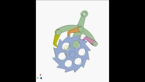 Ratchet mechanism 33480p | Mechanisms |Mechanical Engineering | Design Concepts |