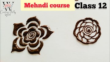 how to learn mehndi basic elements | Mehndi course | mehndi basic elements | Class 12