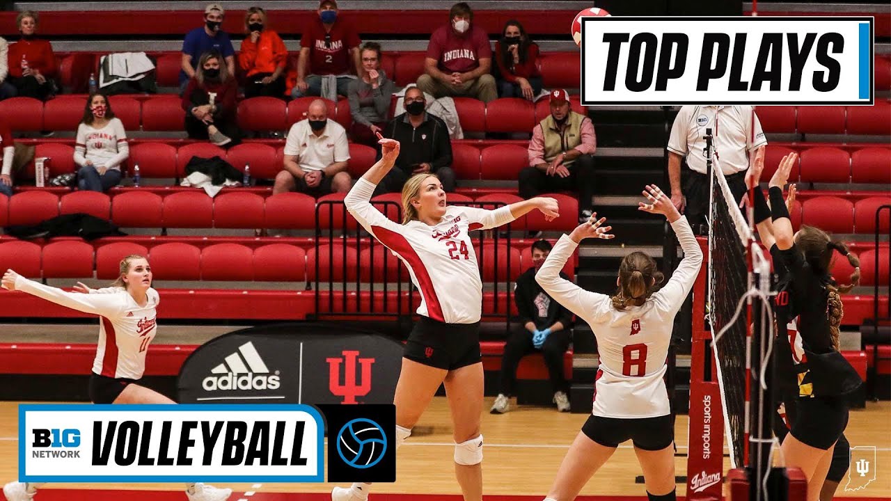50 of Indiana's Top Plays from the 2021 Volleyball Season Big Ten