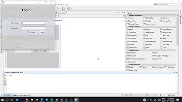 Java  Login Screen key pressed event and closing button using Netbeans  IDE #3