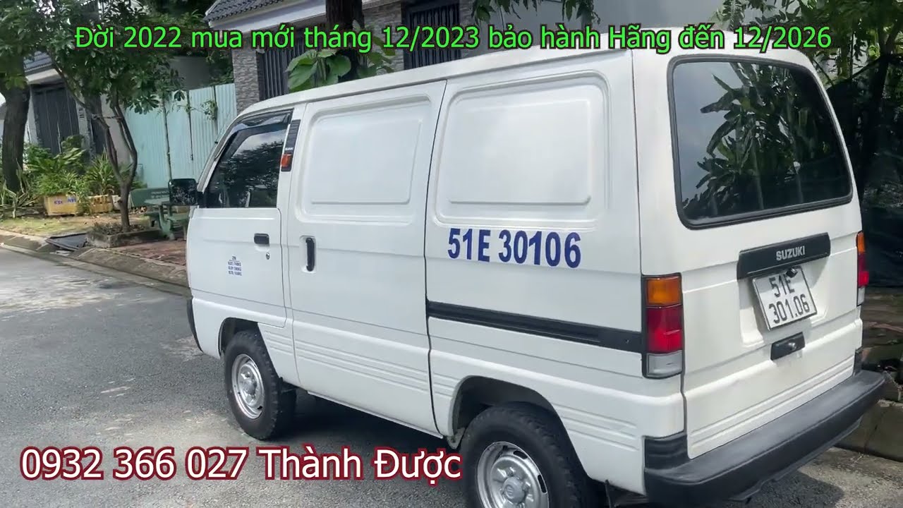 Thanh Lý Suzuki Van 2023 I xe tải van suzuki cu