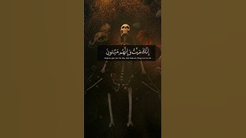 إِنَّكَ مَيِّتٌ وَإِنَّهُم مَّيِّتُونَ ||❤|| سورة الزمر: الآيات 30- 31✨