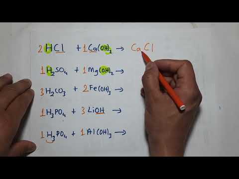Video: Hangi madde her zaman bir nötralizasyon reaksiyonu ile üretilir?