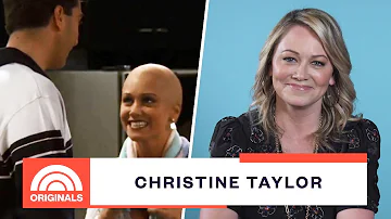 Did Christine Taylor shave head for friends?
