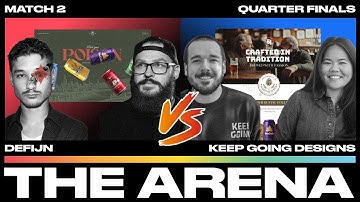The Arena - Match 2 | Craft Beer Rustic Style Website | Figma & Webflow Speed Build Challenge