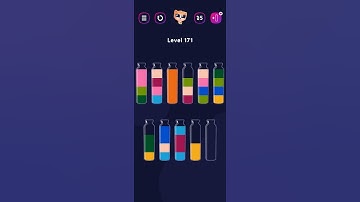 Get Color Bottle Game level 171 #shorts #pggaming