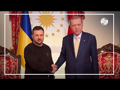 Первые кадры со встречи Зеленского и Эрдогана!
