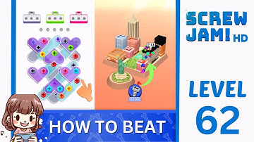 How To Beat Level 62 On Screw Jam