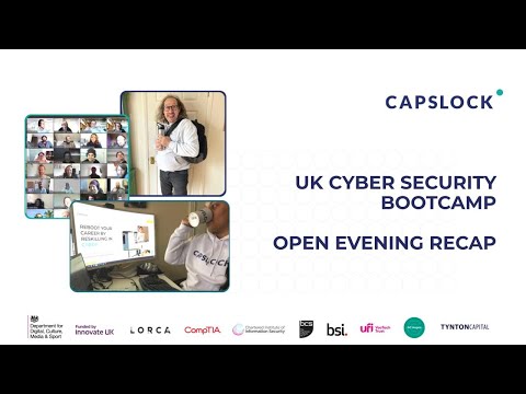 CAPSLOCK Open Evening Recap (Cyber Security Bootcamp, UK)