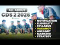 All About CDS 2 2026 | Eligibility, Syllabus, Exam Pattern &amp; Notification | CDS EXAM PREPARATION 🇮🇳