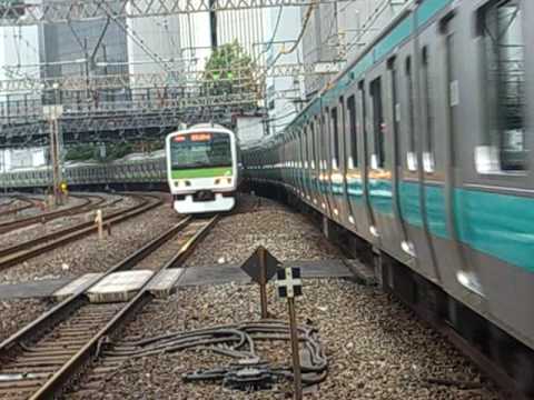 山手線京浜東北線田町駅