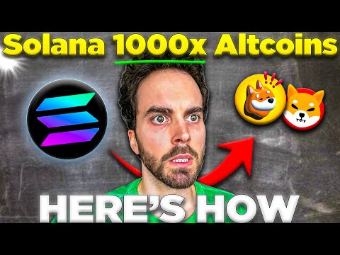 Solana Altcoins Will Make Millionaires in 2024 | Get Rich with Crypto