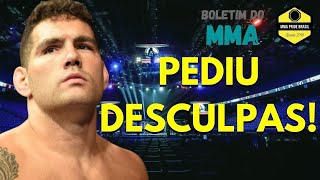 ANDERSON SILVA PERDOA CHRIS WEIDMAN / NOVO VISUAL DE PAULO BORRACHINHA -BOLETIM DO MMA / UFC AO VIVO
