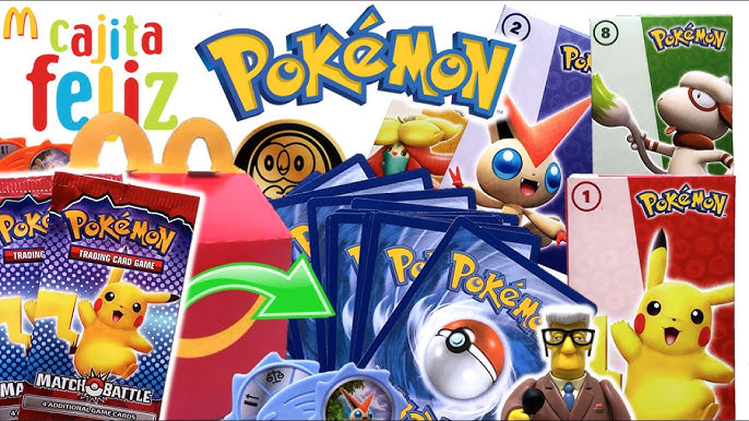 Todas las Cartas Pokémon del Menú Happy Meal de McDonald's