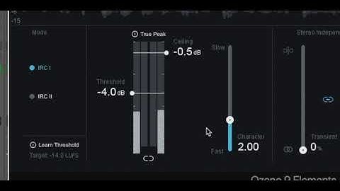 Mastering with Ozone Elements