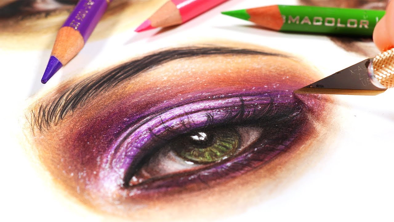 EASY TRICK FOR COLORED PENCIL DRAWINGS 