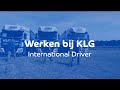 WERKEN BIJ KLG - INTERNATIONAL DRIVER