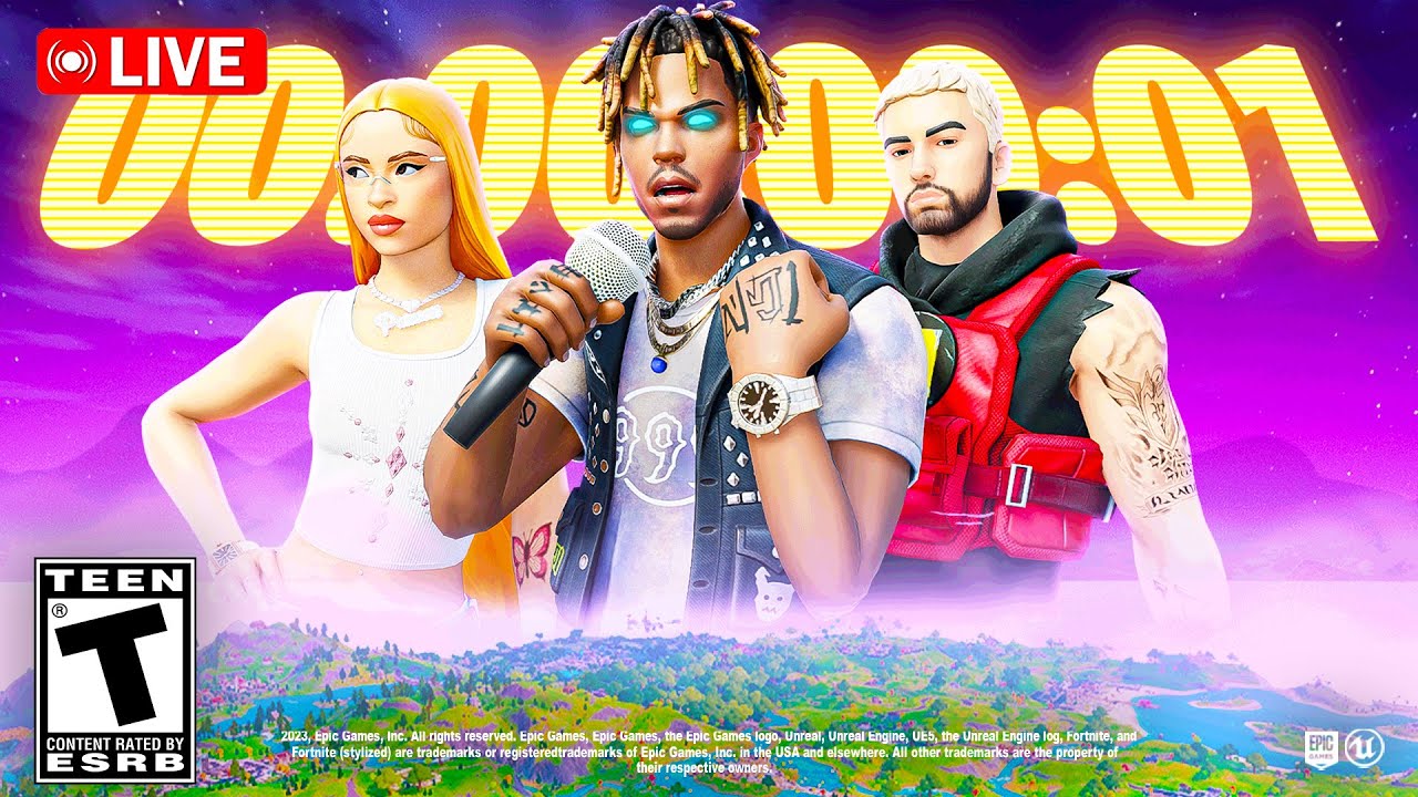 *NEW* JUICE WRLD EVENT STAGE 3 OUT NOW in FORTNITE! - YouTube