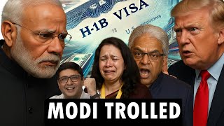 Nri Bhkt Trolled Over , Trumps Gift To Modi Ji? Touch Kiya?