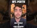 Vince Morales vs Colby Thicknesse - UFC Perth