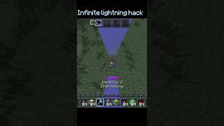 Infinite Lightning Hack in Minecraft⚡