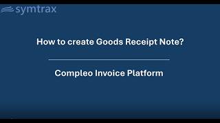 Goods Receipt Note