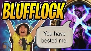 TRICKING MY OPPONENT INTO CONCEDING! | Mecha'thun BluffLock | Rastakhan's Rumble | Hearthstone