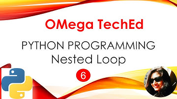 Nested loops in Python.