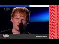 Ed Sheeran Enchants Paris Audience with Performance of 