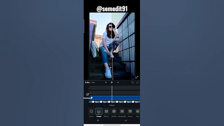 VN Editing Tutorial Keyframe+Mask 🔥|| Keyframe+Mask || VN #semedit91