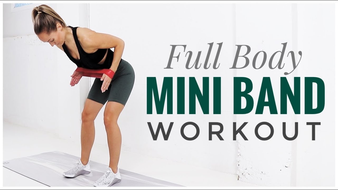 Full Body Mini RESISTANCE BAND Workout - YouTube