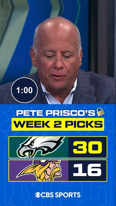 NFL Week 2 Picks and Predictions