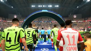 EA SPORTS FC 24 - Bayern Munich vs Arsenal - UEFA Champions League - Ultra HD Graphics 1080P