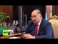 Russia: Alisher Usmanov briefs Putin on Metalloinvest and fencing