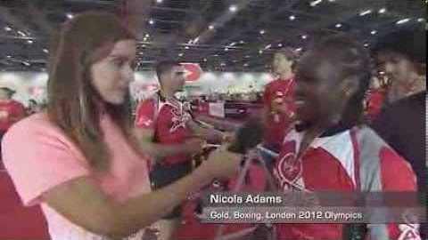 Charlie Webster presenting 4Triathlon