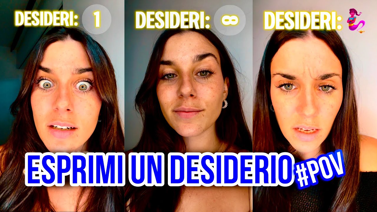 Tutti RICEVONO Un DESIDERIO Da ESPRIMERE 🧞‍♀️ | #pov completo