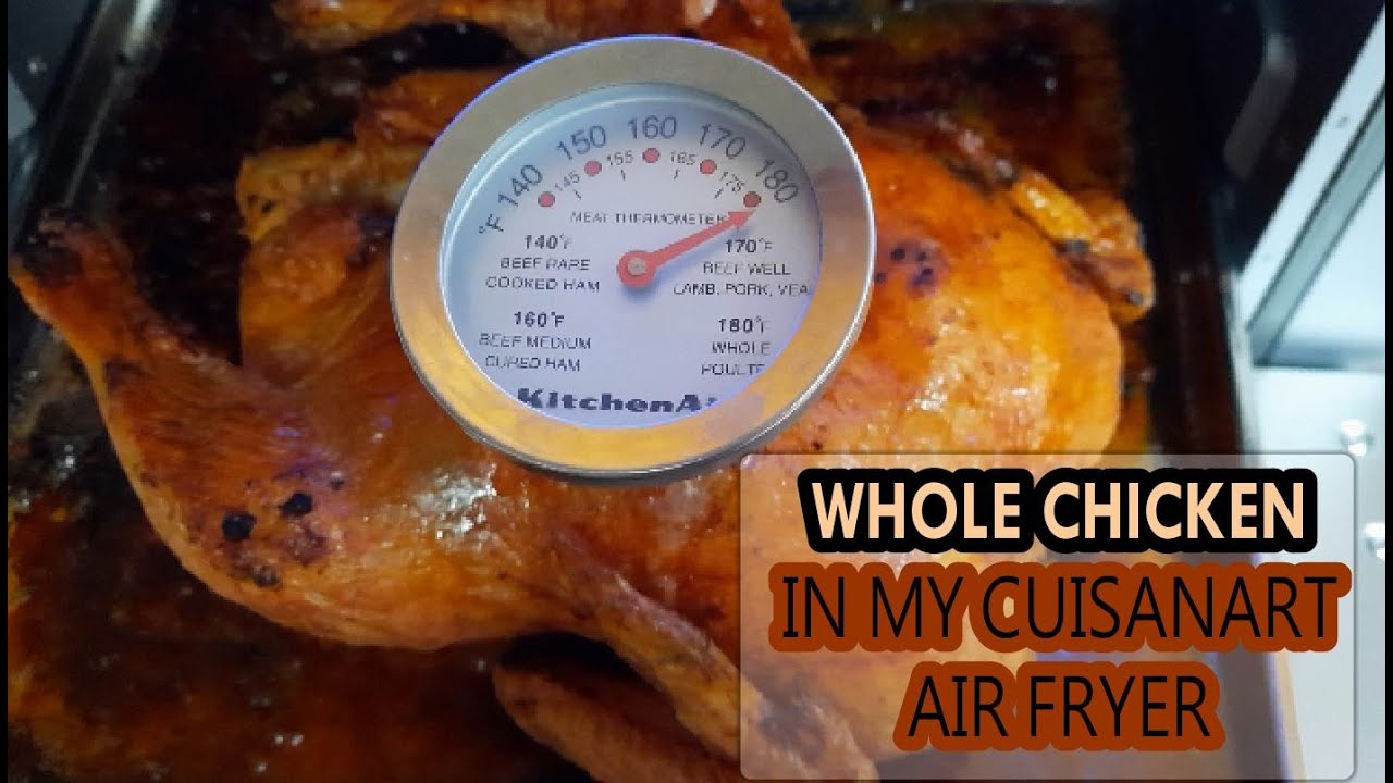 Air Fryer Whole Chicken - Nom Nom Paleo®