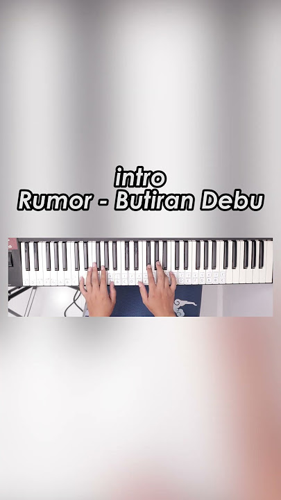 Intro Butiran Debu #dodykurniawan #tutorialpiano