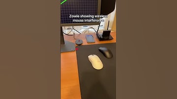 How does wireless interference influence your gameplay? #gamingmouse #latency #fps