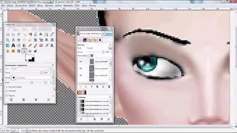 imvu gimp tutorial oczy eyes