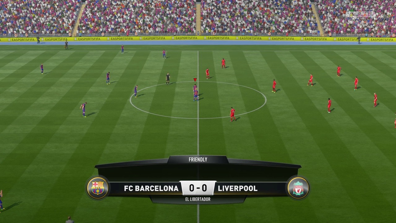 FIFA 17 Barcelona vs Liverpool