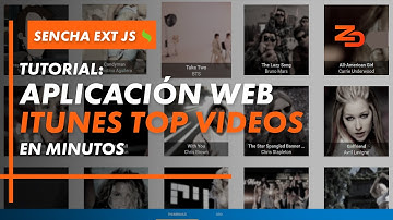Sencha Ext JS Tutorial: Aplicación Top Videos Musicales